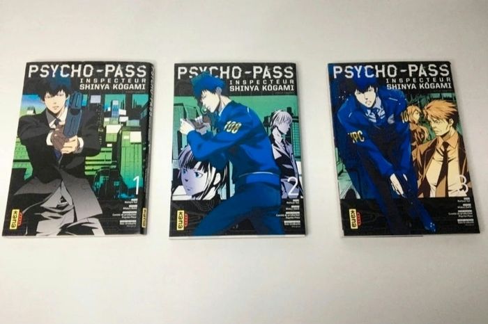 Psycho pass inspecteur tome 1,2,3