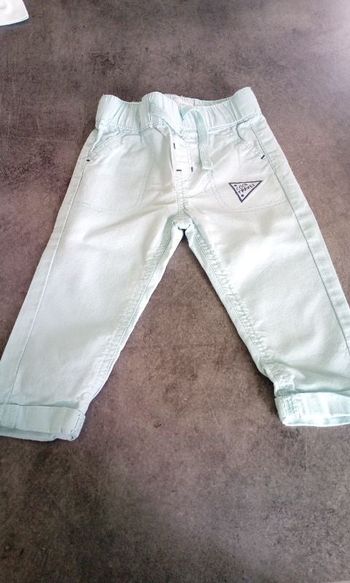Pantalon turquoise
