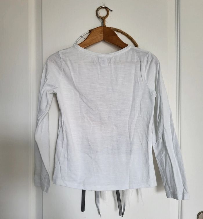 T-shirt manche longue okaidi 8 ans - photo numéro 2