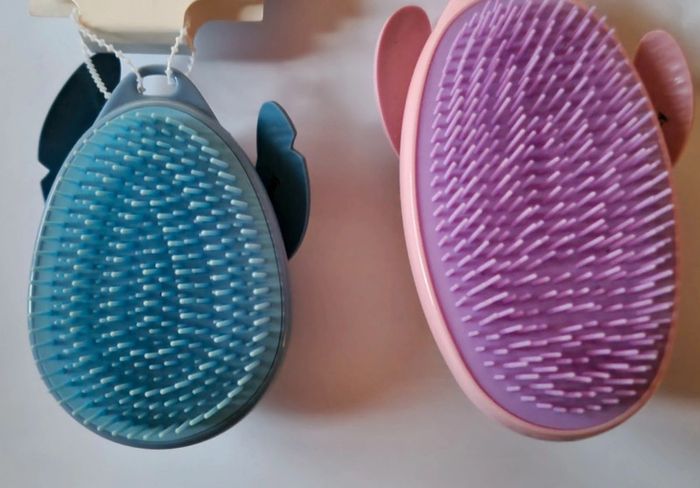 Lot de 2 mini brosse compact Stitch et Angel - photo numéro 2