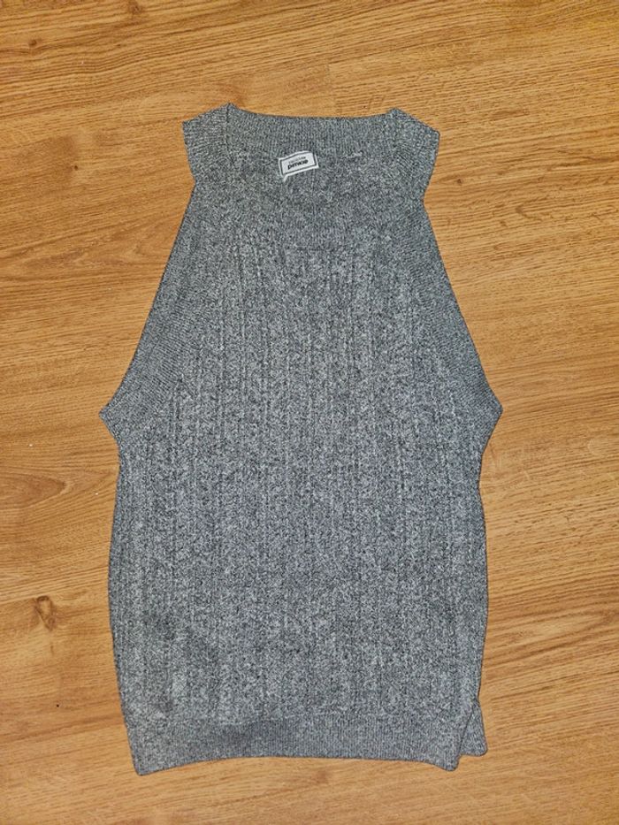 Débardeur en maille gris - Pimkie - Taille S - photo numéro 3