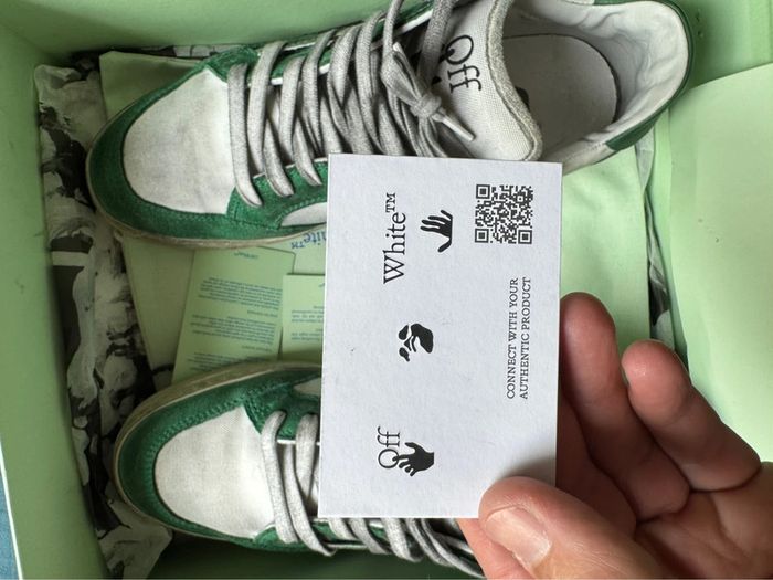 Off-White Out of Office OOO – White Green – Taille 41 – Avec boîte - photo numéro 5
