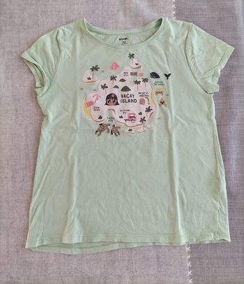 T.shirt manches courtes vert 12 ans