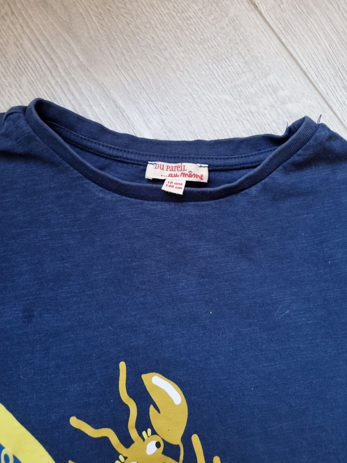 Tee-shirt pieuvre 10 ans - photo numéro 4