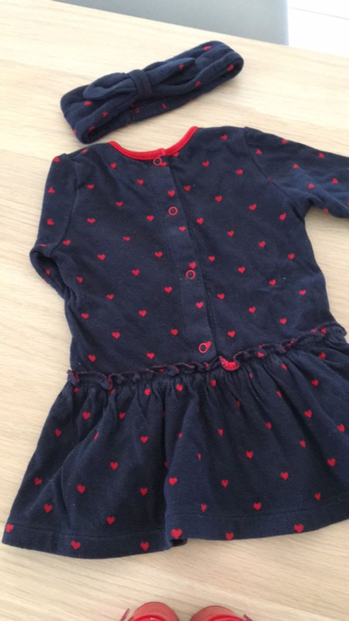 Ensemble robe et bandeau petit bateau - photo numéro 4