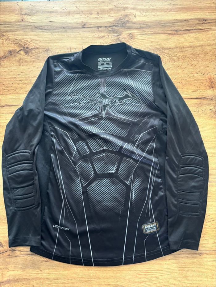 T-shirt foot gardien manches longues noir Rinat