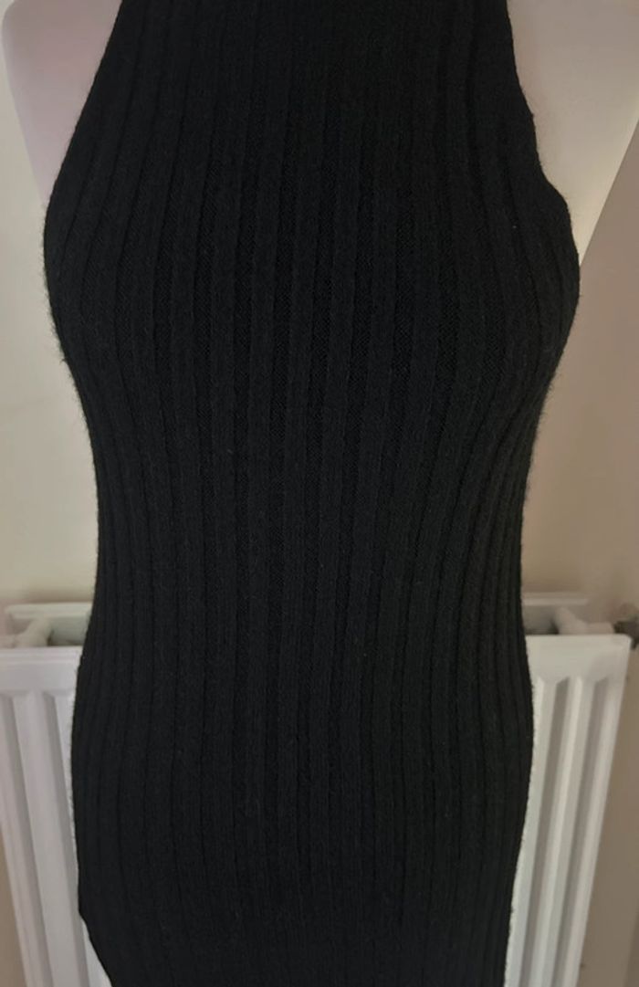 Robe pull, noire, Asos - photo numéro 5