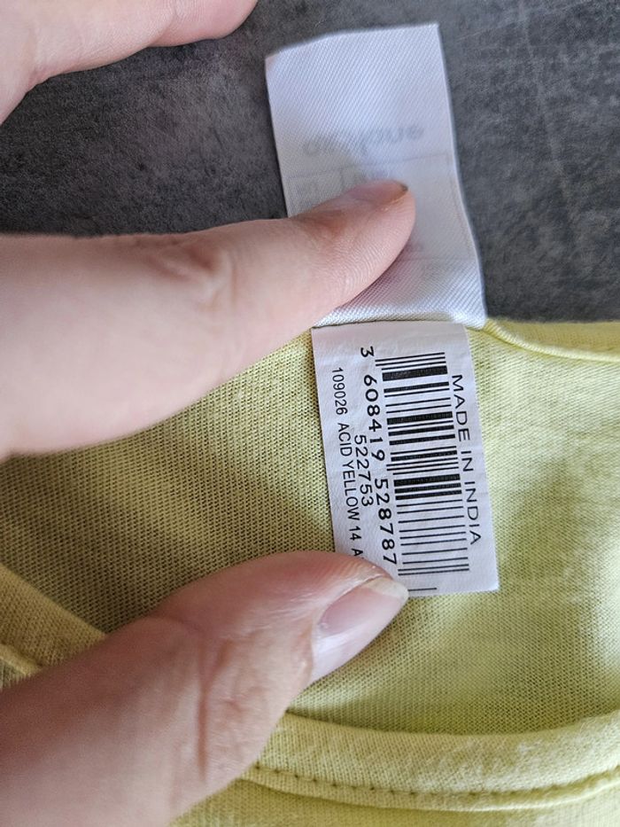 T-shirt à manches courtes fille - jaune clair - 14 ans - Domyos - photo numéro 6