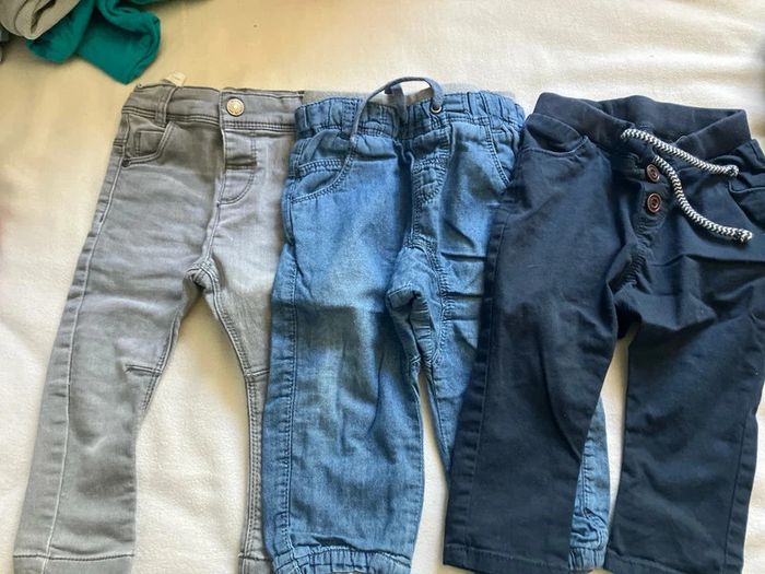 Lot 3 pantalons 12 mois tao