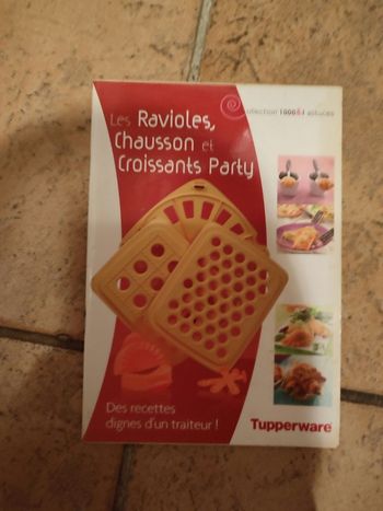 Livret tupperware raviol party