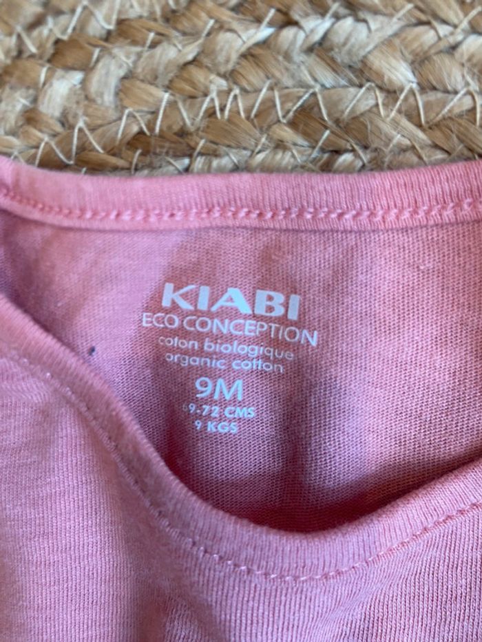 Tee-shirt fille 9 mois Kiabi - photo numéro 2