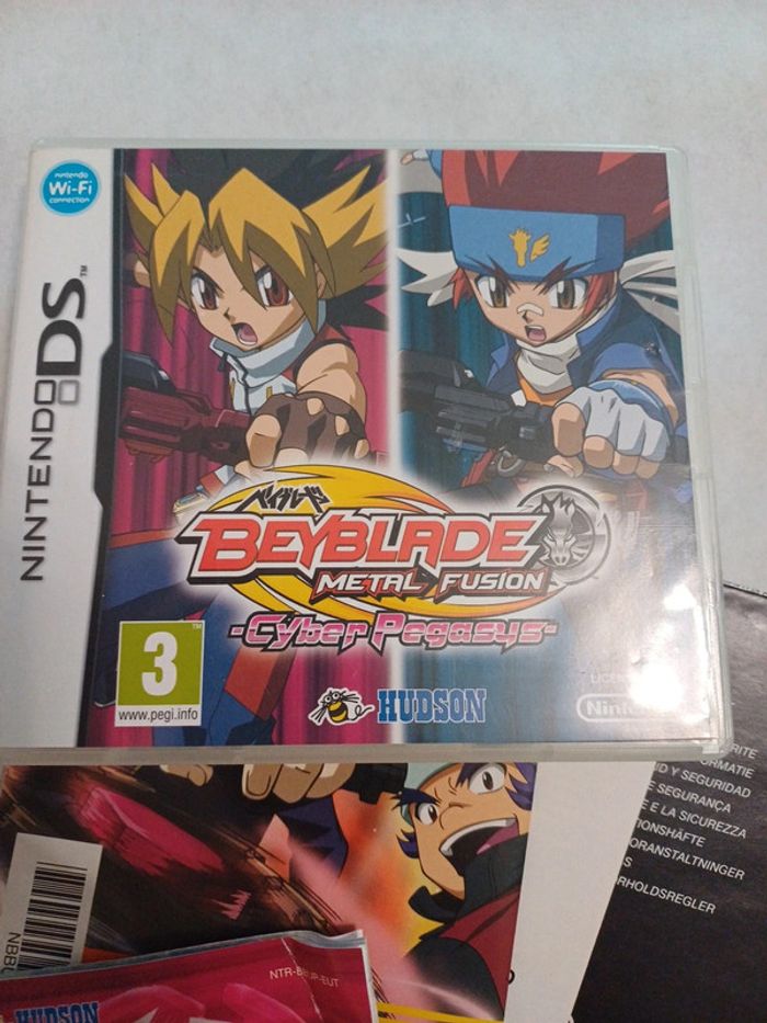 Beyblade Metal Fusion - Cyber Pegasus - Nintendo DS - photo numéro 2