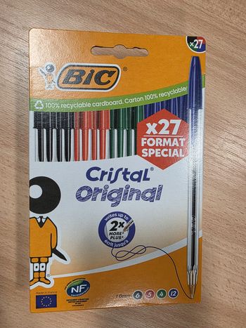 Stylos bic crystal