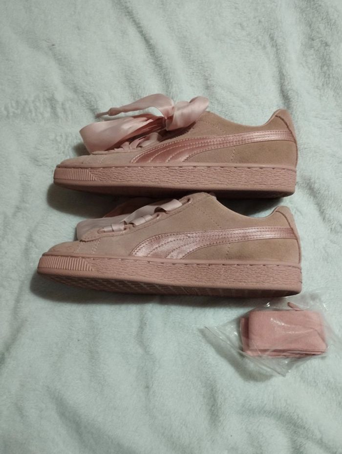 Basket puma rose 37 - photo numéro 3