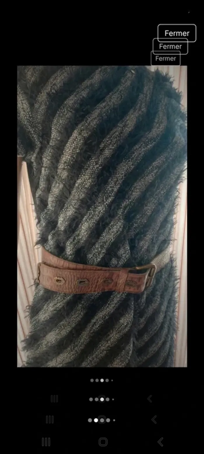 Ceinture Mondi cuir Marron 85cm Germany - photo numéro 2