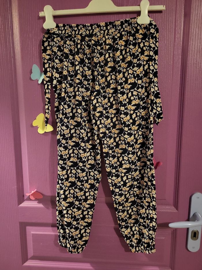 Pantalon fluide fleuri - photo numéro 4