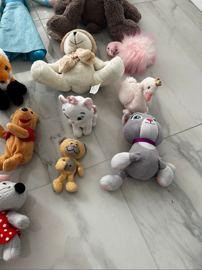 Lot peluches diverses - photo numéro 2