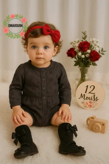 Ensemble complet tape à l'œil fille 12 mois 🎀