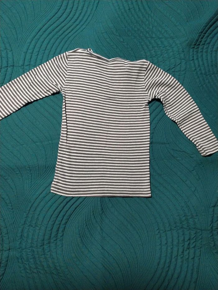 T-shirt gris tex 5-6 ans - photo numéro 6