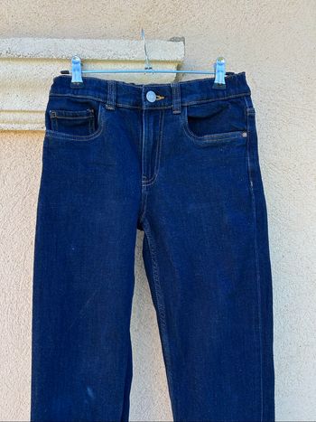 ZARA Jean bleu brut coupe droite garçon