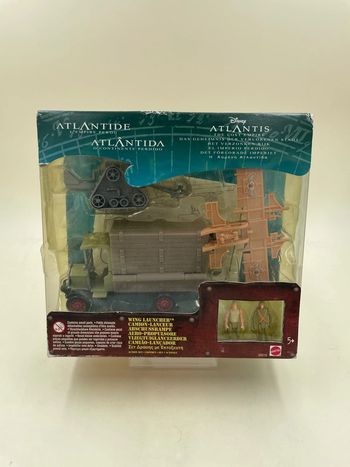 Coffret figurines Disney l’Atlantide l’empire perdu Camion lanceur Mattel 2000 neuf