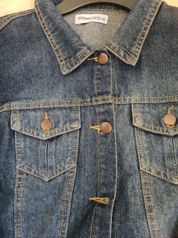 Veste en jean de la marque women only - photo numéro 4