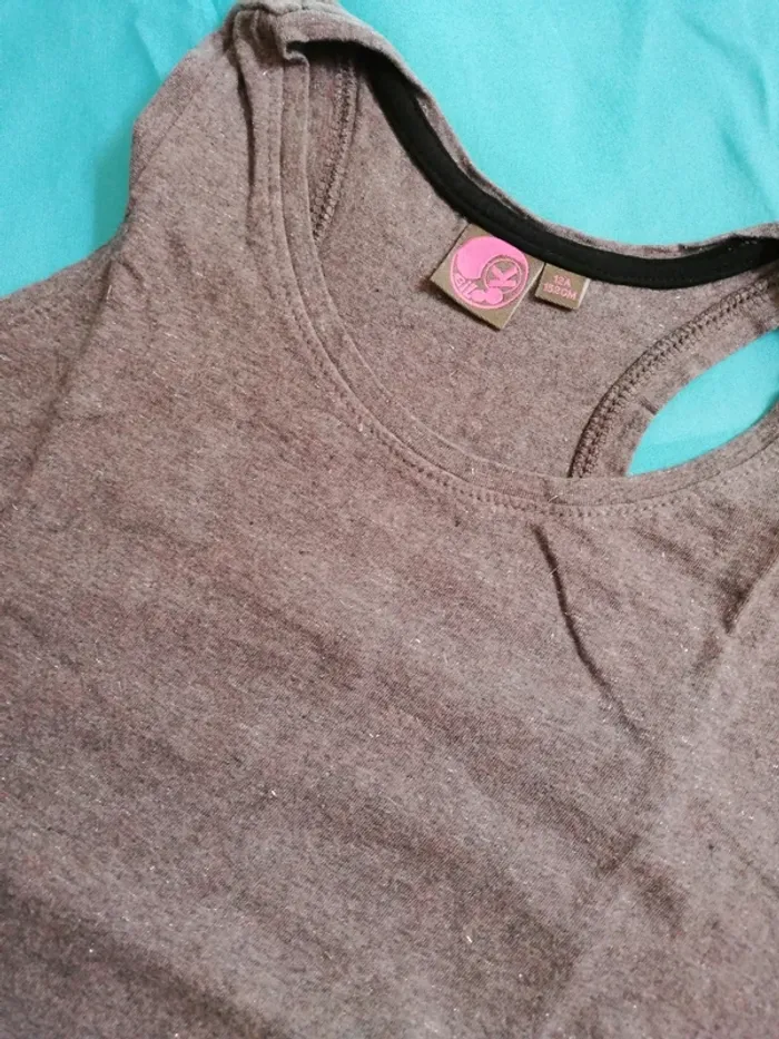 T-shirt sans manches fille - photo numéro 2