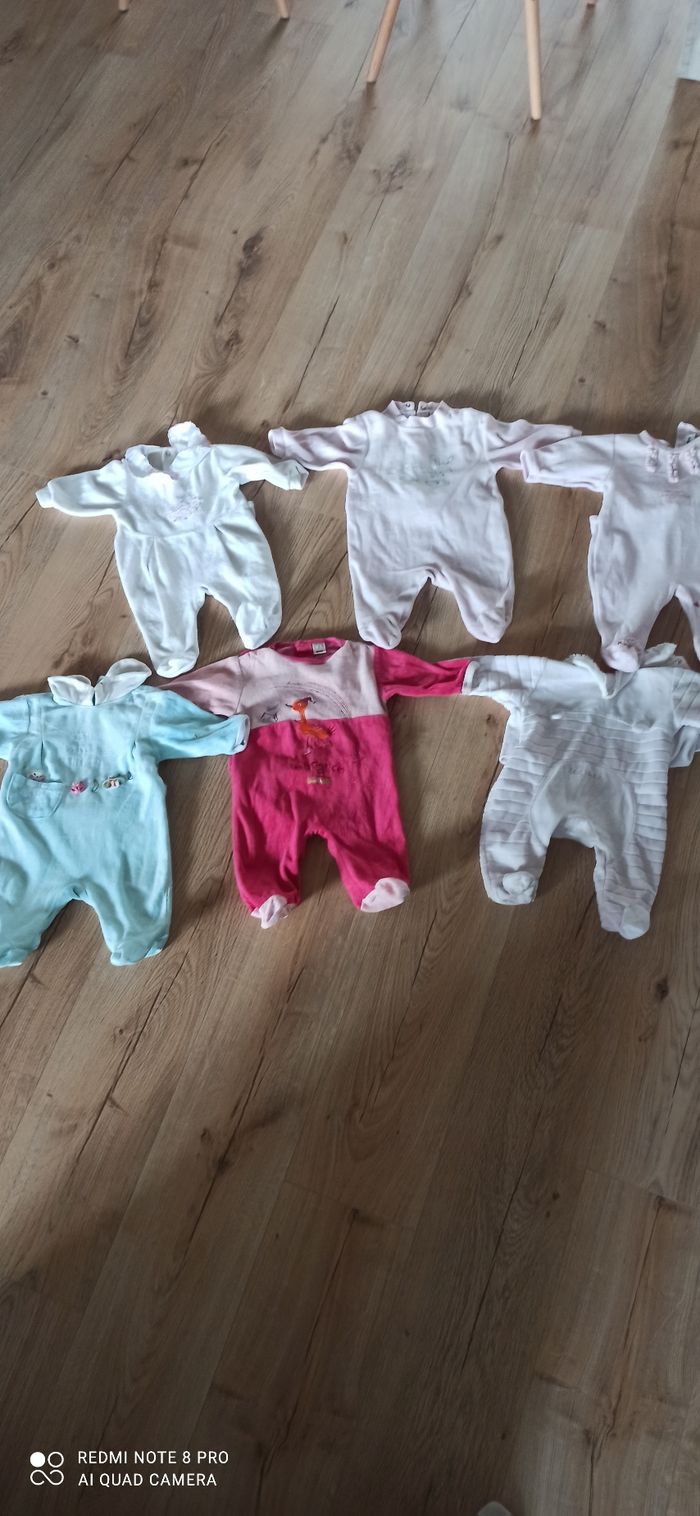 Lot de 6 pyjamas 3 mois