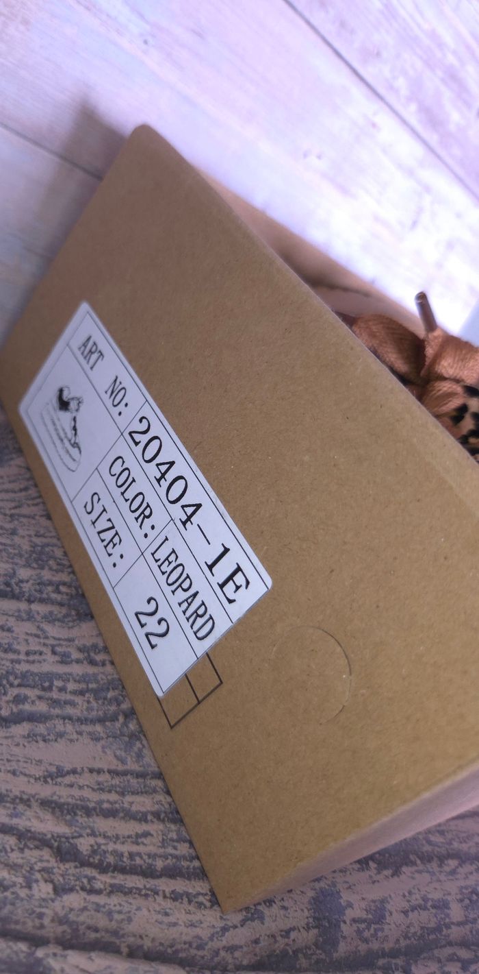 Baskets polaires filles léopard tendances - Taille 22 - NEUVES 🌟 - photo numéro 4