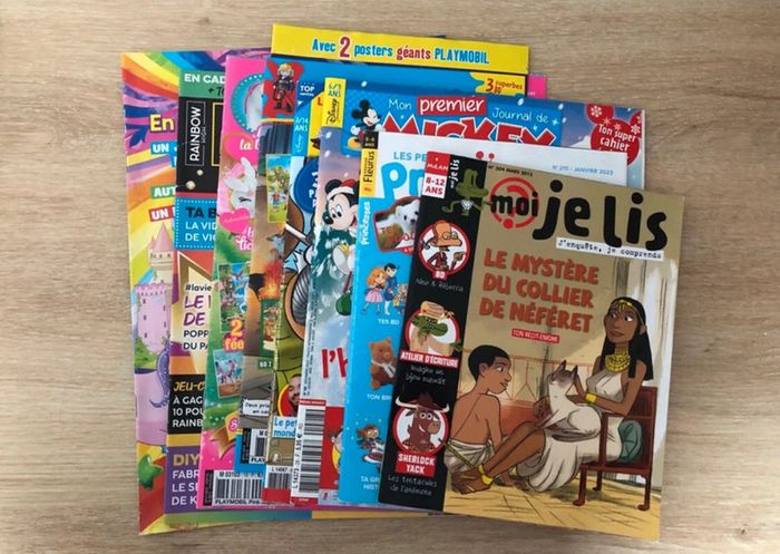 Lot revues enfants