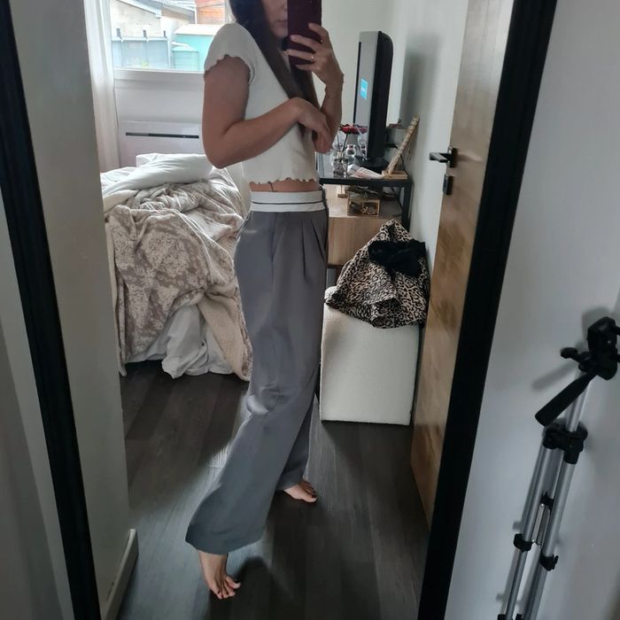 Pantalon ample gris 🩶 - photo numéro 3