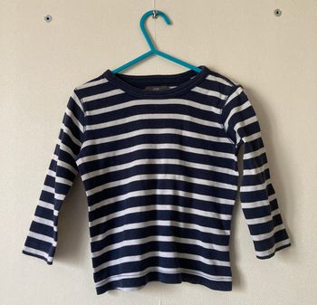 pull léger style marinière taille 18/24 mois