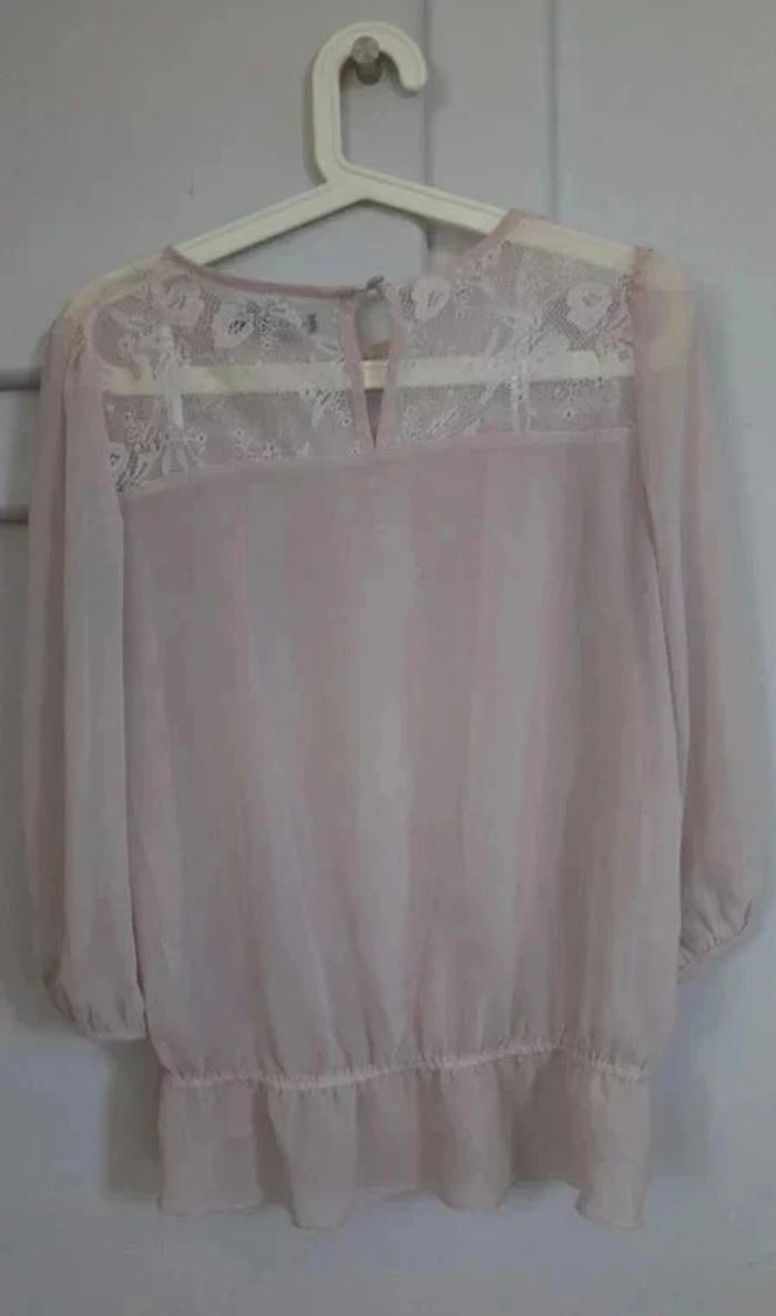 blouse manches 3/4 atmosphere taille 40 - photo numéro 2