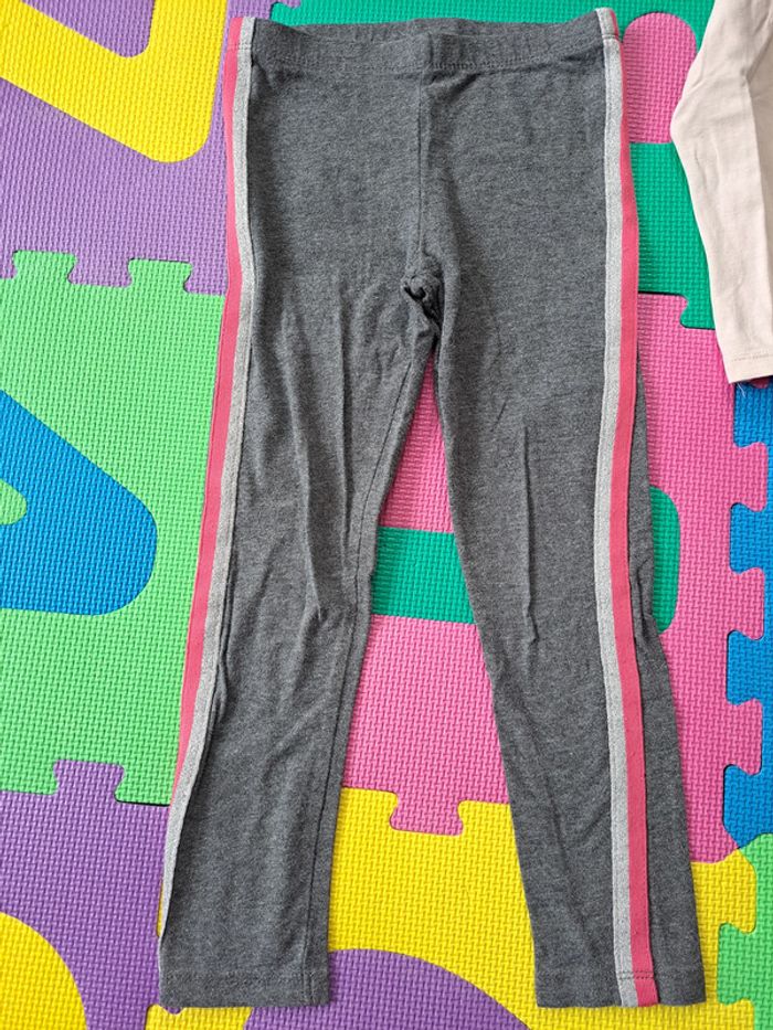 Lot de 5 pantalons/leggings 5 ans - photo numéro 13