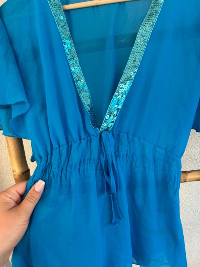 Top bleu - photo numéro 5