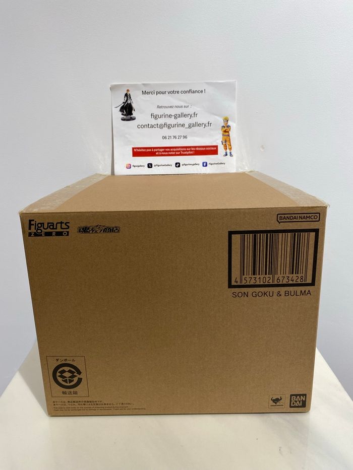 Dragon Ball - Figurine Goku et Bulma - Figuarts Zero - photo numéro 2