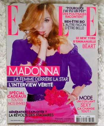 Magazine Elle n°3126 novembre 2005 spécial Madonna