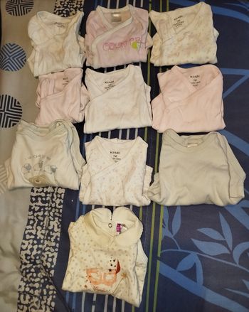 Lot de body fille