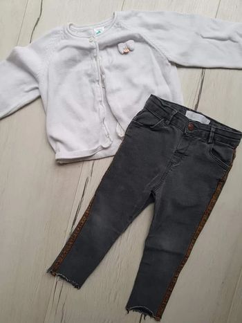 Ensemble 2 pièces mi saison fille Zara tex