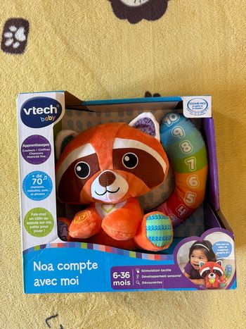 Neuf peluche interactive noa vtech
