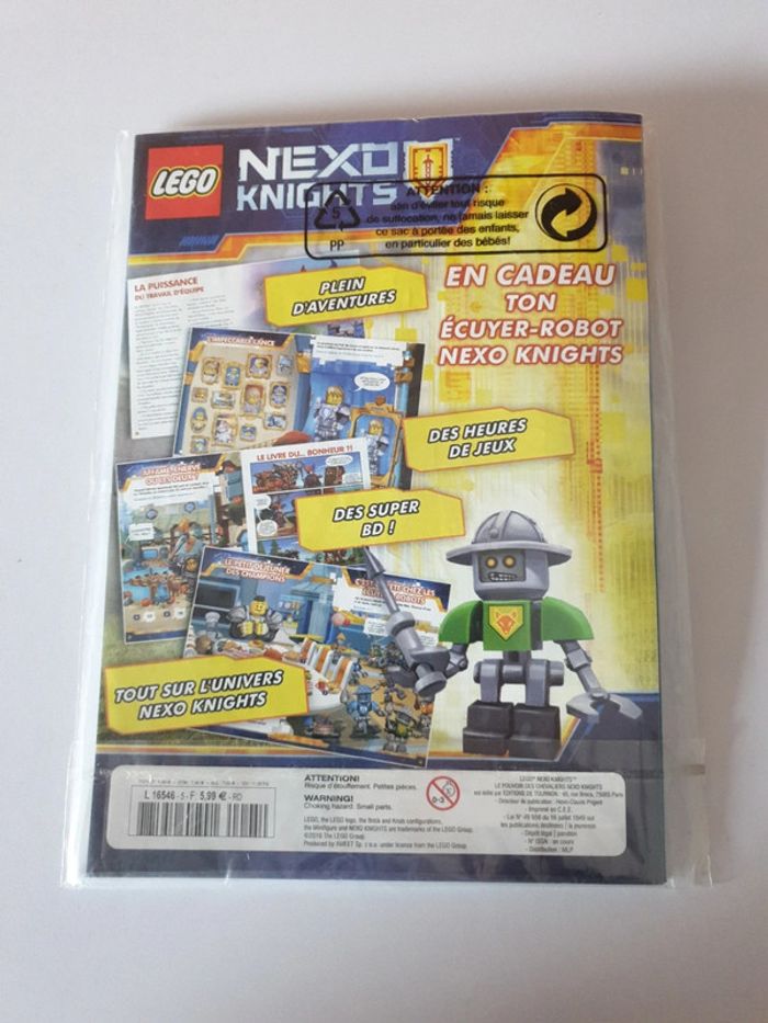 Lego Nexo Knights Figurine + fascicule - photo numéro 4