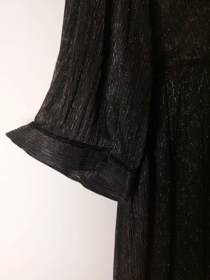 T.44 Robe Neuve soirée etiquette 59,95 eur noire et argentée - photo numéro 18