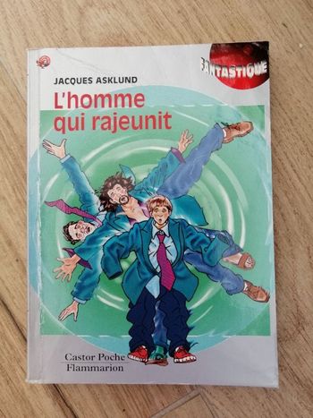 Livre L'Homme qui rajeunit de Jacques Asklund en bon état