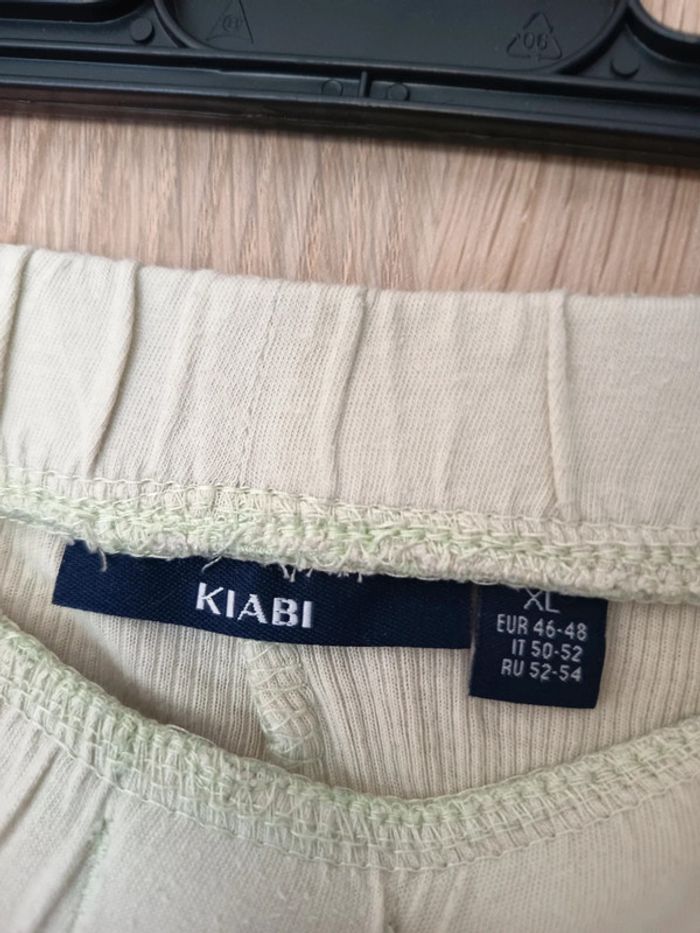 Short de pyjama vert d'eau neuf Kiabi - Taille XL 48 - photo numéro 6