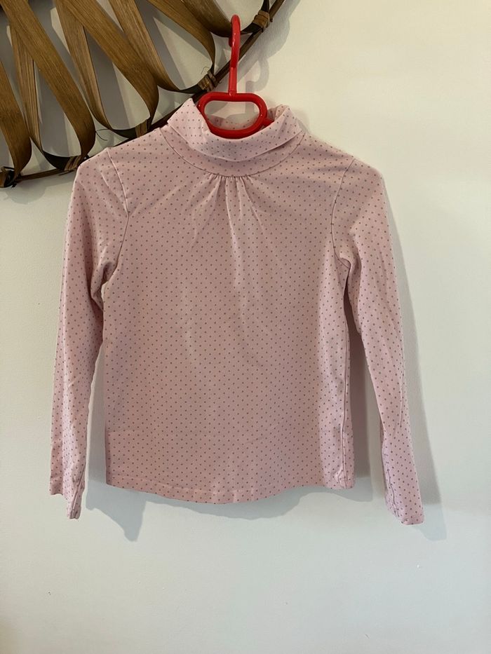 Sous pull rose taille 8 ans Epop - photo numéro 2