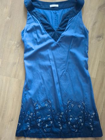 Robe bleue dégradé