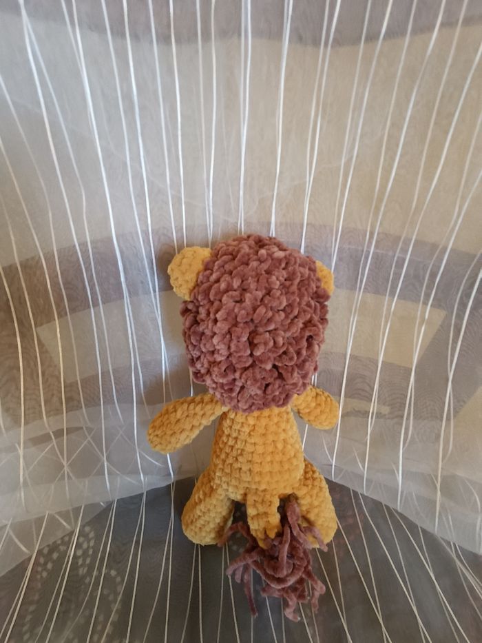 Lion amigurumi peluche - photo numéro 8