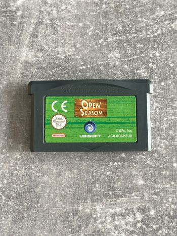 Jeu pour Nintendo Gameboy advance, Open season version europe dont le français.