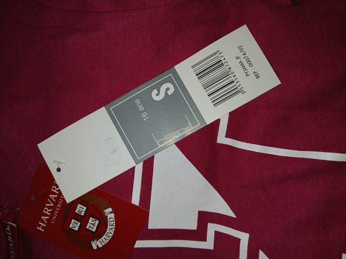 ensemble pyjamas fille en coton taille S 16 ans - photo numéro 2