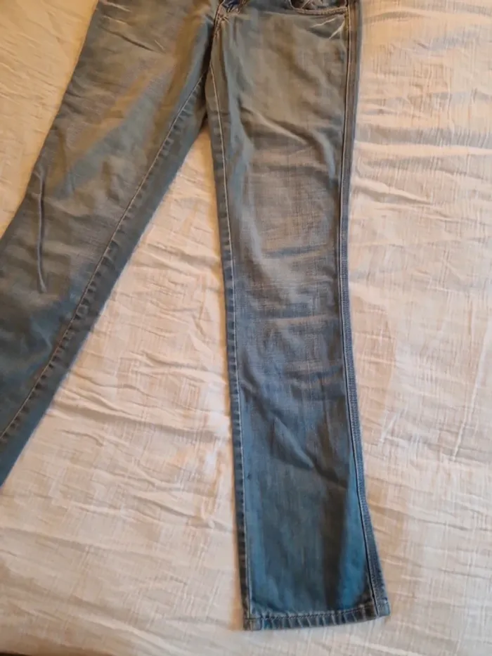 Jeans bas large bonobo taille 36 - photo numéro 2